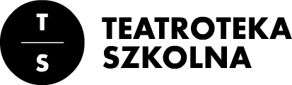 logo teatroteka szkolna czarne